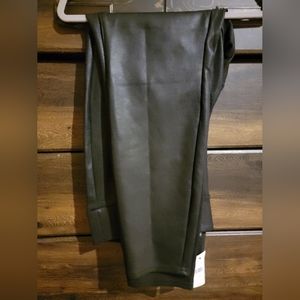 Faux leather leggings from Lane Bryant